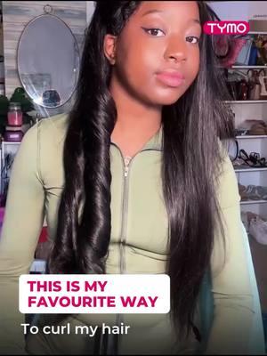 This is my favourite way to curl my hair. #silkpress #tutorial #hairstyles #fyp #Hair #LifeHack #hairtok #fashion #hairstyleideas #straighteninghair #TYMO #airflow