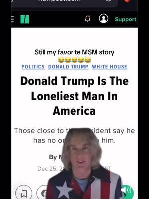 Journalism at its finest! Can you spot the mistake? 😂😂😂 #fyp #huffingtonpost #donaldtrump #lonely #howclosesayifnoclose #christmas 