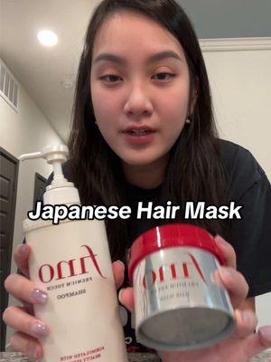 Shiseido Fino Shampoo and Hair Mask ❤️ #anhsjournal #fino #finohairmask #finoshampoo #shiseido #japanese #haircare #hair #hairtok #TikTokShop 