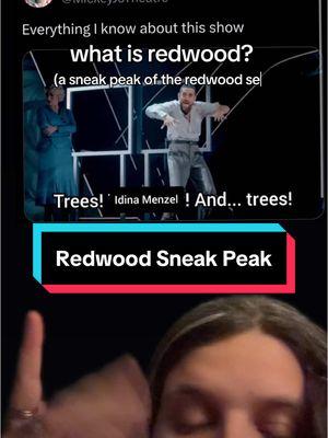 trees idina menzel trees…. I am officially excited!!! 🌲#redwoodbway #redwoodmusical #idinamenzel #zacharynoahpiser #khailawilcoxon #michaelpark #tinalandau #theatrekids #broadwaymusicals #frozen #rentmusical #wickedmusical #ashseesallthetheater #broadwaysneakpeak #broadwaynews #redwoodforest 