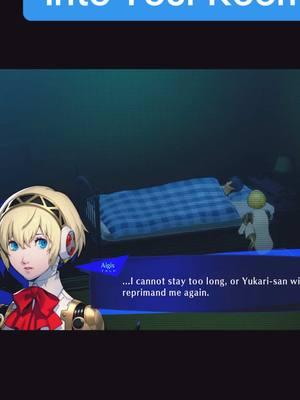 What Happens When Aigis Sneaks into Your Room 😅 #persona #persona3 #p3 #p3r #persona3reload #aegis #aigis #makoto #makotoyuki #aikoto 