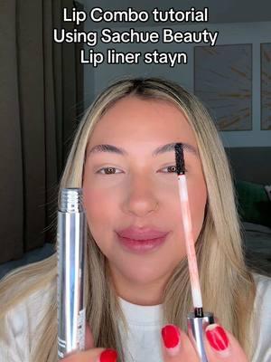 My everyday go to lippie! Love how low maintenance it is it will last hours on your lips @SACHEU Beauty US #sacheubeauty #sacheulipstayn #lipliner #liplinerhack #lipelixir #lipglaze #lipoil #lipcombo #lipcombotutorial 