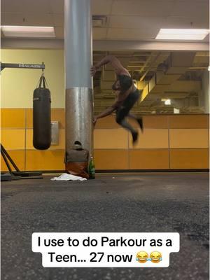 Mentally ima hood 45… survived a lot 😭 Gotta remember I’m still young 🦍 #parkour #palmspin #vegan #calisthenics #shairpwr #fypシ゚viral 