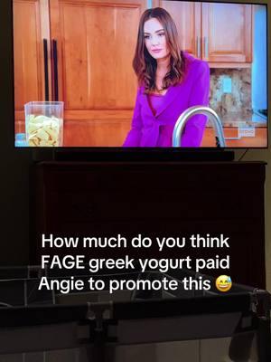 How much do these brands pay for a deal like this? #fage #greekyogurt #marketing #fyp #rhoslc #bravo #angie #slc 