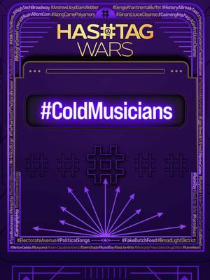 #HashtagWars 🚨 #ColdMusicians extremely chill music  #aftermidnight #taylortomlinson #gameshow #music @Joe Manganiello @thomaspatricklennon #paulftompkins 