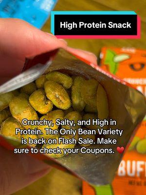 I’m a big fan of the buffalo and sriracha flavors. Great for grab n go snacking #theonlybean #highprotein #snacks #proteinsnack #snacktok #protein #theonlybeanedamame #tiktokshopjumpstartsale #tiktokmademebuyit 