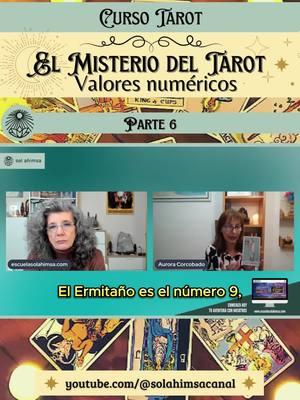 EL MISTERIO DEL TAROT Y SUS VALORES NUMÉRICOS INFORMACIÓN CURSO: https://www.solahimsa.org/curso/curso-teorico-practico-de-tarot/ #tarot #lecturatarot #predicciones #solahimsa #escuelasolahimsa