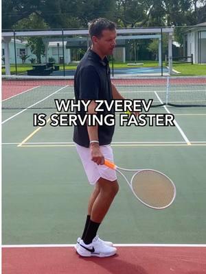 Why Zverev is serving faster?!?! Full analysis on Intuitive Tennis YT 👉 https://youtu.be/GU94U3S-OvE?si=v_pR9emLPgdxN3MI Solutions to the most common technical problems: 👉 https://apple.co/3c5IyJp #tennistechnique #tennisplayer #tenniscoach #tenniscoaching #tennis #australianopen