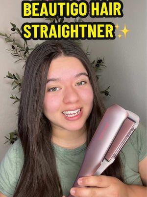 This hair straightener is amazing!✨ It works really fast😊 #beautigo #hairstraightener #hairTok #hairstyle #healthyhair @BeautigoGlobal 