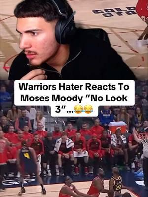 Bro Thinks He’s Curry… #fyp #NBA #nbahighlights #mosesmoody #goldenstatewarriors #warriors #warriorshater #warriorsvsbulls #curry #stephcurry #basketball #reaction #dandaman 