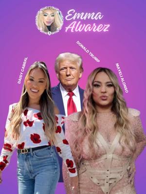 Mayeli dice que no apoya a Donald Trump #chisme #emmaalvarez #emma #mayelialonso #donaldtrump #daisycabral #daisy #fyp #foryou #fypツ 