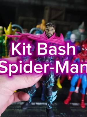 Spider-Man Kit Bash📸 - - - - #spiderman #toyunboxing #unboxingtoys #toyphotography #acba #marvelcomics #marvellegends #toyartistry #kitbash 