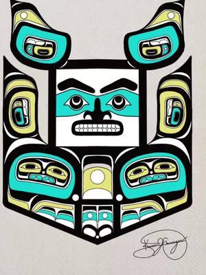 #fyp #nativetiktok #IndigenousTikTok #alaskanativetiktok #rezzytiktok #theclevengers #formline #tsimshianformline #tsimshian #alaskantsimshian #whaledesign #chilkat #chilkatcolors #procreate #traditional #traditionalart #nativeart #tsimshianart #tradish #fypツ #fypシ゚viral 