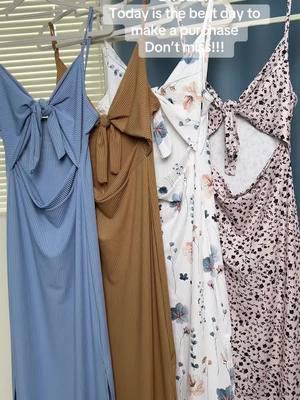 Multiple colorsss!!#dress #longdress #bodycondress #camidress #splitdress #cutout #valentinesdaygift #ValentinesDay #dealdrops #USA #womenswear #dailywear #OOTD#TikTokShopLoveFirstFind #spotlightfinds  #tiktokmademebuyit #TikTokShop 