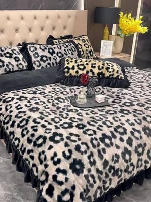 Leopard print fashion collection!!#beddings#beddingset#duvetcover#fashion#duvetcoverset#tiktokfinds#bedroomdecor#bedroomdesign#homedecor#bedcoverset#cozycomfort 