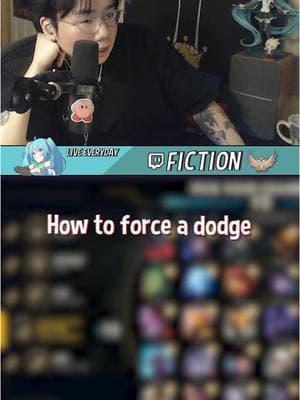 How to force a dodge #leagueoflegends #challengerlol #leaguestreamer #adc #botlane #leagueoflegendstips 