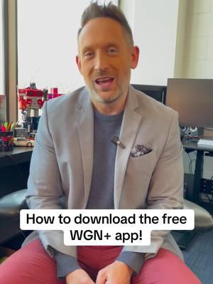 How to get the WGN+ App! Marcus Leshock demonstrates #fyp #wgntv #wgn9 #chicagosveryown #news #chicago #streaming #wgnplusapp #instructional #howtotiktok @marcusleshock