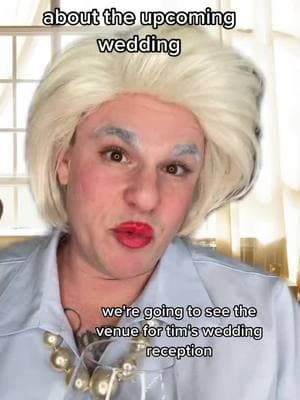 Someone needs to talk to Tim 2 #mawmaw #gaywedding #comedyqueen #skits #tim #samename 