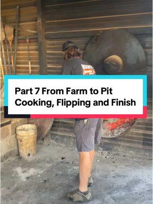 Part 7 From Farm to Pit! Keep following we still got some good stuff coming! Click that link below to get our hog lard. #wholehogbbq #hoglard #bbqtiktok #tictokshopping 