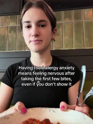 I try to stay calm even though mentally I’m always anxious hahaha 😂 #FoodAllergies #FoodAllergyAwareness #FoodAllergyLife #SevereFoodAllergies #FoodAllergyAdvocate #relatable 