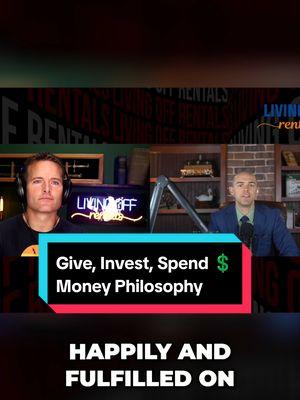 With the economy the way it is these days, the things we all wish we COULD do with our money, aren’t always what we GET to do with our money. However, Andrew’s philosophy is a great goal to reach for when it comes to thinking about how to split up your income when you’re in a position to do so! Drop a comment below telling us what your dream percentage split would be! What percentage would you give, invest, and spend? Catch ya in the comments!  Andrew’s Website: https://swan-capital.com/ Podcast Episode: https://podcasts.apple.com/us/podcast/249-how-to-create-significant-financial-success-and/id1498343271?i=1000677628440 #WealthBuilding #FinancialFreedom #RealEstateInvesting #SmartSpending #GiveBack #InvestorMindset #livingoffrentals 