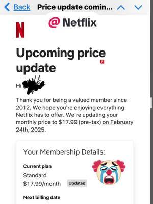 @Netflix #priceincrease #expensive #tired #readingbooks #class #dvds #dvdplayer #streaming #isitworthit? #hearourvoices 