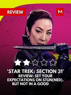 In this Paramount+ exclusive movie event, Michelle Yeoh returns as Emperor Philippa Georgiou, who was first introduced in Star Trek: Discovery Season 1.  #StarTrekSection31 centers on Yeoh's character as she faces her past sins and is recruited by Starfleet's secret division that protects the United Federation of Planets. Pros & Cons: ✅ Michelle Yeoh and Omari Hardwick are great and have good chemistry. ✅ There are some good action scenes and some laughs. ❌ The whole production feels like it's been written and rewritten many times and doesn't know what to be. ❌ The cinematography is murky, the editing is confusing, and everything looks kind of ugly. ❌ Lacks the imagination and optimism that makes Star Trek great. #startrek #review #moviereview #whattowatch #movietok #fyp