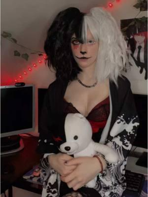 Goodmorning sunshine #monokuma #monokumacosplay #danganronpacosplay #danganronpa #drcosplay #drv1cosplay #cosplay #transition 