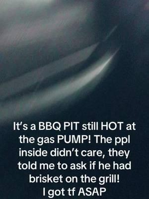 It was a #BBQPIT at the pump at the #conocogasstation ! They didn’t even care how dangerous this was #FYP #LASVEGAS #VIRAL #NEVADA #SINCITY 