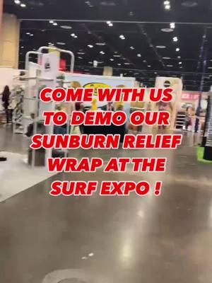 We asked people at the Surf Expo trade show to try Termaburn on their skin... See for yourself what they think!   #sunburnrelief #termaburnreactions