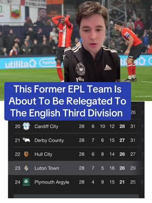 Luton is about to be relegated #lutontown #luton #lutontownfc #lutontownfootballclub #epl #englishpremierleague #englishchampionship #championsleague #Soccer #greenscreen 