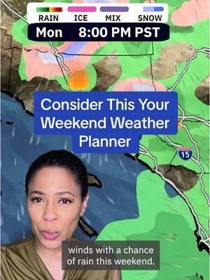 Meteorologist Orelon Sidney takes a look at the four things you need to know to plan around this weekend's weather. #TheWeatherChannel #fyp #weathertok #weekend #planning #weather #weekendplans #forecast