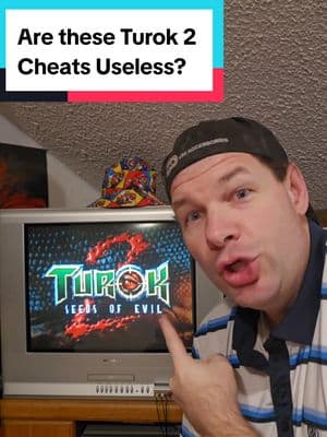 Because who doesn't love useless cheats that do absolutely nothing? #Turok2 #gamingfails #GamingNostalgia #90sGaming #RetroGamingLife #retro #retrogamer #nostalgic #retrogaming #dailyretro #gaming #gamer #nintendo #n64 