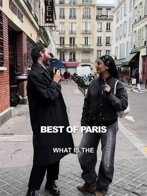 Best of #Paris with local cool girl @Samia Kanaan !!! Samia’s Paris picks: Neighborhood — Le Marais or the 11th. Restaurants — Furia, a Mexican fusion spot. Bouillon, perfect for a big group of people it’s like a party restaurant. Gros Bao, super good Asian food. La Mézéterie, the best Lebanese food in Paris. Order the Kafta Tacos. Bars - Chop Chop Love. Hôtel Grand Armour. La Perle. Café Charlot. Go bar hopping around the 10th and Strasbourg Saint-Denis area for a guaranteed good time.  Clubs - A new club called La Fête, great for dancing. Pamela. Le Carmen if you want to feel something.  Clothing stores - Dover Street Market. The Broken Arm. Printemps. Samaritaine. Nuovo on Rue de Turenne, great for vintage. Check out the pop-ups around that street.  Coffee - Bonjour Jacob, a gem that Samia’s been gatekeeping. Paperboy, amazing sandwiches and cute staff. Cortado, try their Pan con Tomate.  Date spot - La Société, bougie and dark.  Advice for tourists - Don’t stay close to the Eiffel Tower and don’t wear berets.  Advice for people moving to Paris - Don’t wear berets!!! #cityguide 