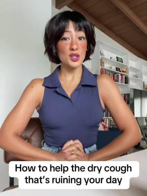 Dry cough? No problem. #cough #coughing #holistichealth #beautyhacks #icanfixthat 