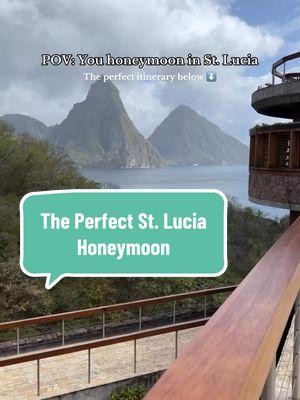 If I were planning your honeymoon ⬇️ 1. We’d skip the winding, treacherous roads (trust me, no one wants car sickness on day one!) and instead, arrange a helicopter or private boat transfer to Jade Mountain.  2. You’d start your honeymoon with 2–3 nights at this ultra-luxurious, one-of-a-kind resort, where your open-air sanctuary and infinity pool would make it easy to decompress after all the stress of wedding planning. This time is all about slowing down, soaking in those Piton views, and just being together. 3. After that, I’d move you over to Sugar Beach for 4–6 nights in your own private ocean-view villa with a swim-out pool. It’s the best of both worlds, you can keep things private and laid-back, but if you’re feeling more social, the resort has plenty to explore. You’ll get beach vibes, great food, and all the fun that comes with being in paradise. This is the kind of honeymoon that’s more than just a trip, it’s the perfect way to start your life together.  Let’s connect, I’ll make sure it’s everything you’ve been dreaming of (and then some) • • • #creatorsearchinsights #allinclusiveresort #DestinationWeddingExpert #StLuciaHoneymoon #StLuciaTravel #HoneymoonGoals #StLuciaWeddings #luxurystlucia #aubreepaigetravels #jademountainresort #jademountainhoneymoon #jademountainstlucia #honeymoonides #honeymooninspo #2025bridetobe #2026bridetobe 