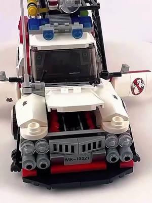 Ghostbusters Fans Rejoice! #Ghostbusters #Ecto1 #BuildingSet #LegoStyle #CollectorsItem #MovieReplica #GhostbustersFan #ModelKit #DIYBuild #FuturisticDesign 