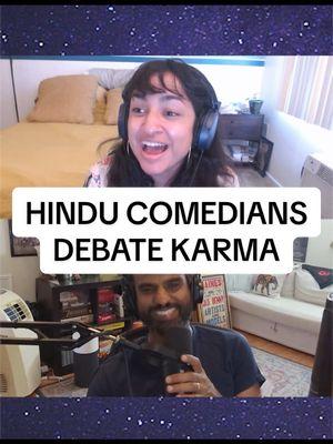 is this karma or just punching? #comedy #fyp #hinduism #quora #karma #rekhashankar @Sandeep @EffinFunny 