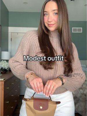 Modest outfit for my cozy girlies 🤍✨ #modesty #modestfashion #modestoutfit  