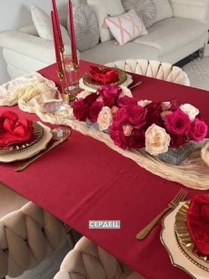 Сервировка стола на День Валентина ❤️🩷 Как вам?) #valentinestable #сервировкастола #tablesetting #ValentinesDay 