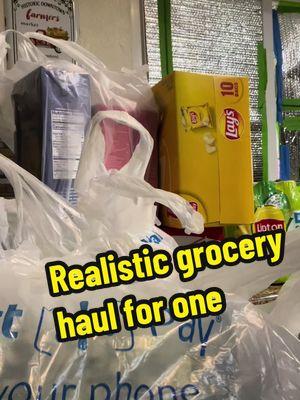 Realistic grocery haul for one for two weeks. #groceryhaul #groceries #grocery #hauls #haultok #groceryrestock #easycooking #easydinnerideas #DinnerIdeas #fyp #fypシ #trending #foodhaul #foodhauls 