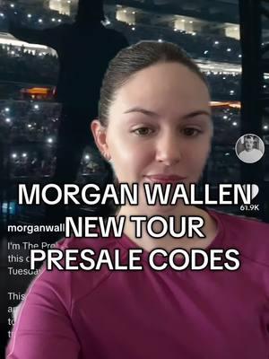 #presale #presale #presalecode #buyingtickets #artistpresale #presalecodes #morganwallen #morganwallentiktok #morganwallenconcert #morganwallenmusic #morganwallenfan #morganwallenfans #morganwallentour #imtheproblemtour #countrymusic @Ticketmaster @morganwallen 