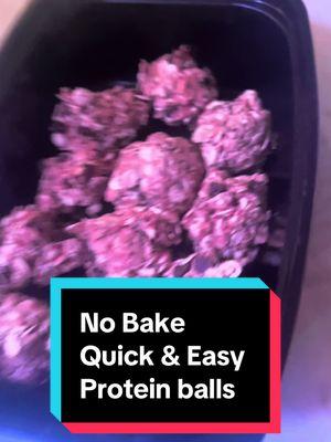 Quick & Easy No Bake Protein snack to have on hand 😋 ⬇️ Did You Know 🤔⬇️ Rolled Oats are - Rich in Fiber  - Heart Healthy - A good source of essential nutrients, including B-vitamins, iron, magnesium, and zinc Chia seeds are  - High in Omega-3 Fatty Acids - Rich in Fiber - A Good source of Protein & essential minerals  - Helpful for hydration  - Packed with antioxidants Honey is  -A Natural Energy Booster -Rich in antioxidants  -Anti inflammatory properties  -Supportive of digestive & gut health  Recipe ⬇️⬇️ 2 1/2 cups Rolled Oats  1/4cup Chia Seeds 1/2cup honey 1cup peanut butter  Dash of cinnamon  Dash of vanilla Water  1/2cup Chocolate chips  #guthealthy #sweettooth #protien#heslthylifestyle #healthysnack#protiensnack #fitness #gym #nutrition #fitnessmotivation #motivation #preworkout #GymLife #healthyeating 