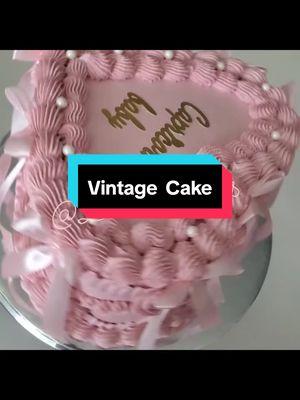 pastel de corazón vintage #party #vintage #cakes #tiktokcakes #party #parati #fyp #parati #birthdaycake #vintageheartcake #tendencias #pastelescaseros #pastelescreativos #heartcake #tendencias2025 