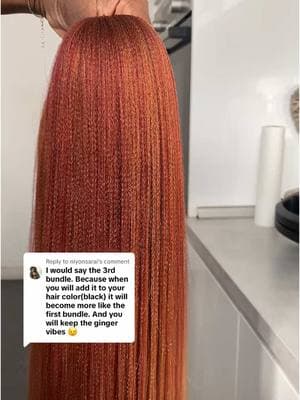 Replying to @niyonsarai I decided to go with color 39/ wine red instead and this is the result x #gingerbraids #CustomHairBlends   #xpression  Braids color for all skin tones, ginger braids, braids for chocolate girls, warm color braids, copper braids, red braids 