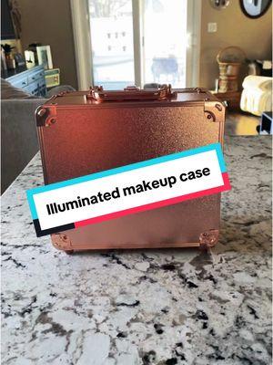 Makeup case amplified! #lightedmirror #lightedmakeupcase #makeup #BeautyTok #fyp