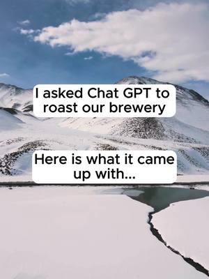 Thank you for the kind words, Chat GPT🥹 #CraftBeer #denverbeer #brewery #dryjanuary #drinklocal #localbeer #IPA #denverbrewery #chatgpt #ai #fyp 