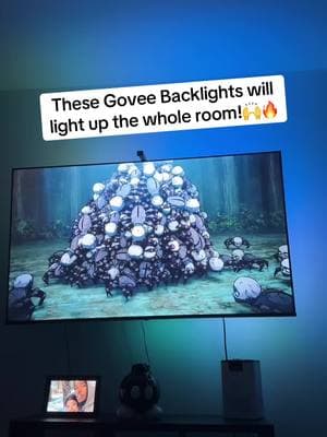 I couldn’t imagine watching Tv without these Govee Lights. #govee #goveebacklights #goveetvbacklight #backlights #giftguide #TikTokMadeMeBuyIt #fyppppppppppppppppppppppp #bkbargains #spotlightfinds 