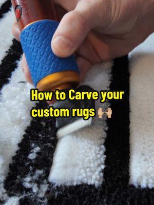 Want to know how I trim my rugs !?  I know many of you have been waiting for this one. Go check it out!!  Link for my channel is in my bio 🔗  If you’re a rug maker or plan to try tufting in the future make sure to subscribe and turn on notifications so you don’t miss any future uploads!! Going to pick 5 random people who subscribe and leave a comment to send some goodies to as well in the next few days! 🫣❤️‍🔥   -    #therugplug #customrugs #rugmaking #handmade #rugtok #rugtiktok #tufting #tuftingtutorial #howtotuft #howtocarve #carving #tuftingrugs #art #homedecor #giftideas #fyp #rug #rugdesign #explore #youtube #newvideo #fypシ  