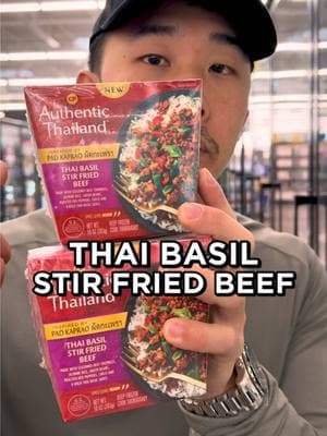 #AD Cooking and Eating the Thai Basil Stir Fried Beef by Authentic Asia #thaifood #asianfood #thaibasil #lunch #lunchtime #paidpartner #authenticasia 